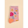 Powder Watercolour Flowers Ankle Socks | Petal