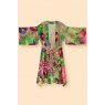 Powder Oversized Botanicals Kimono Gown