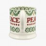 Emma Bridgewater Christmas Joy Set of 2 1/2 Pint Mugs Boxed