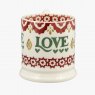 Emma Bridgewater Christmas Joy Set of 2 1/2 Pint Mugs Boxed