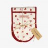 Emma Bridgewater Pink Hearts Tea Towel & Double Oven Glove Set