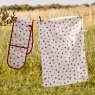 Emma Bridgewater Pink Hearts Tea Towel & Double Oven Glove Set