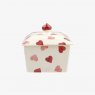 Emma Bridgewater Pink Hearts Small Butter Dish