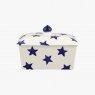 Emma Bridgewater Blue Star Small Butter Dish