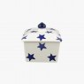 Emma Bridgewater Blue Star Small Butter Dish