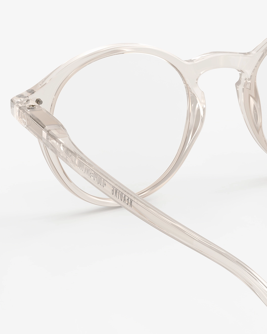 IZIPIZI #D Paper Note Beige Reading Glasses