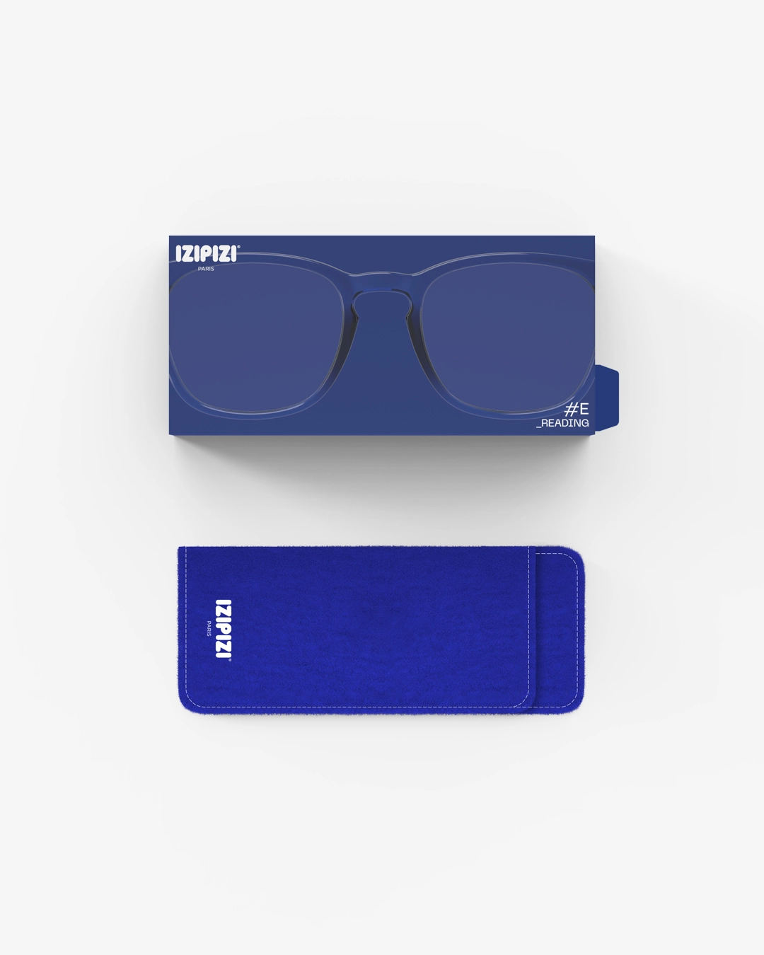 IZIPIZI #E Blue Ink Reading Glasses