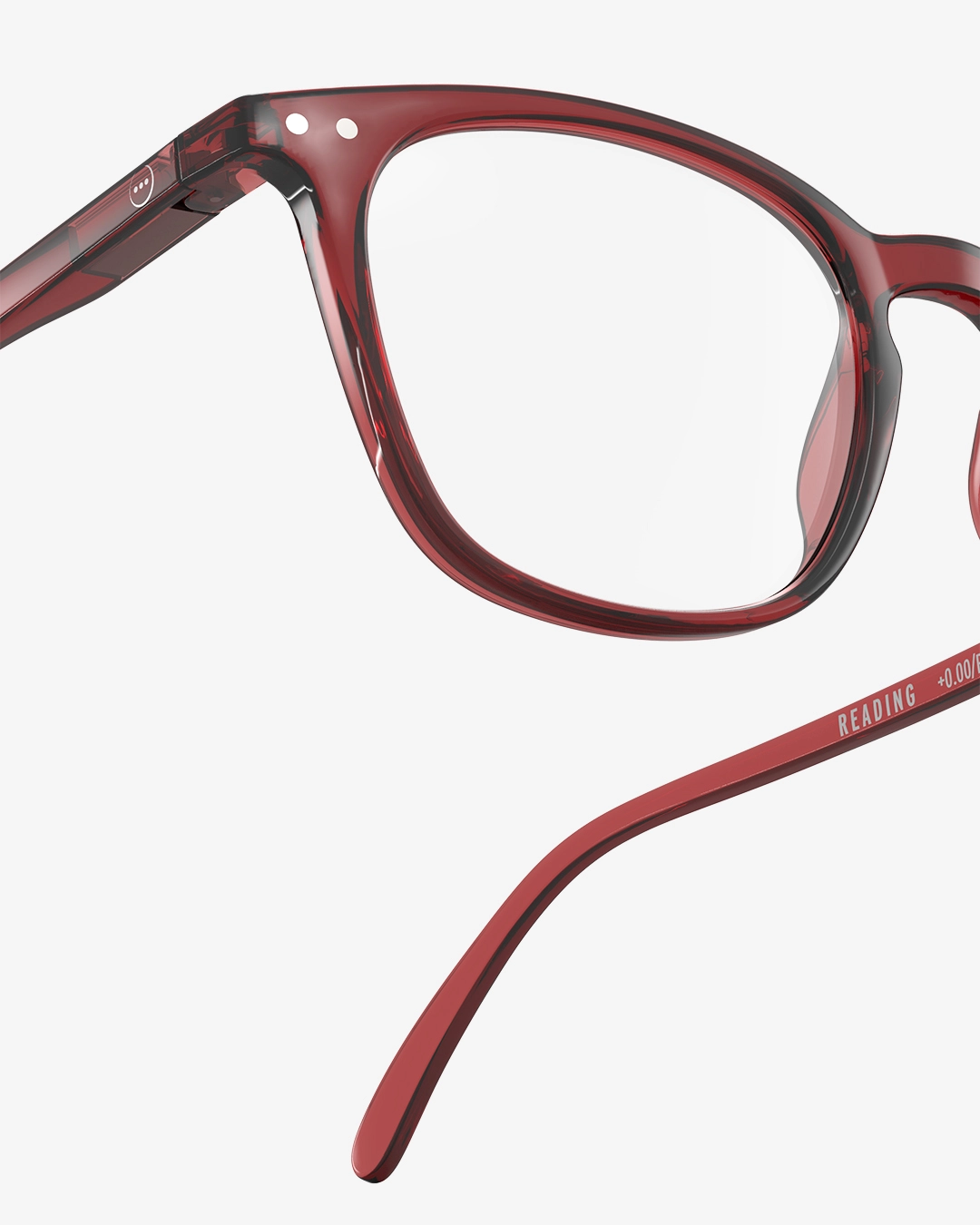 IZIPIZI #E Red Tape Reading Glasses