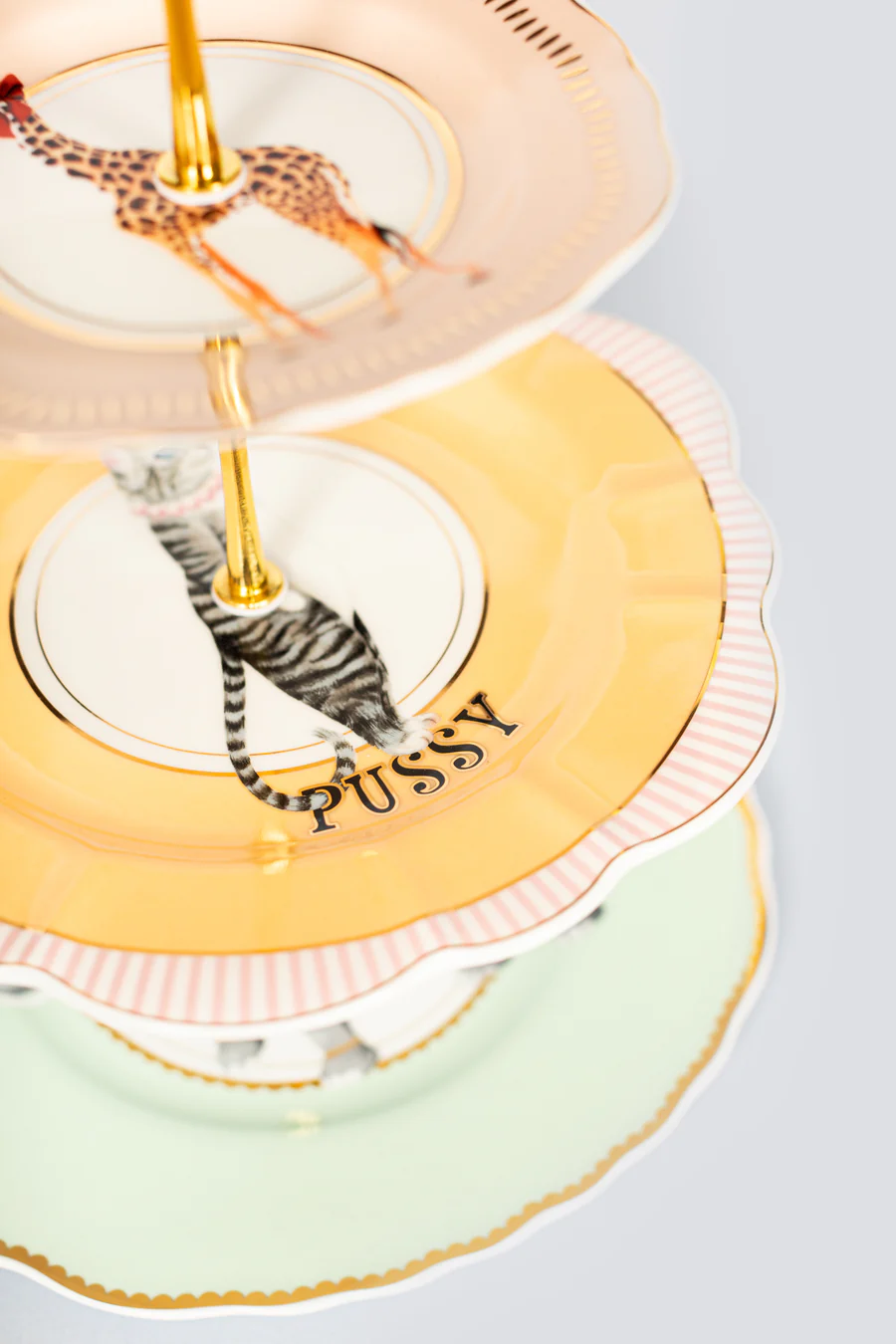 Yvonne Ellen Animal 3 Tier Cake Stand