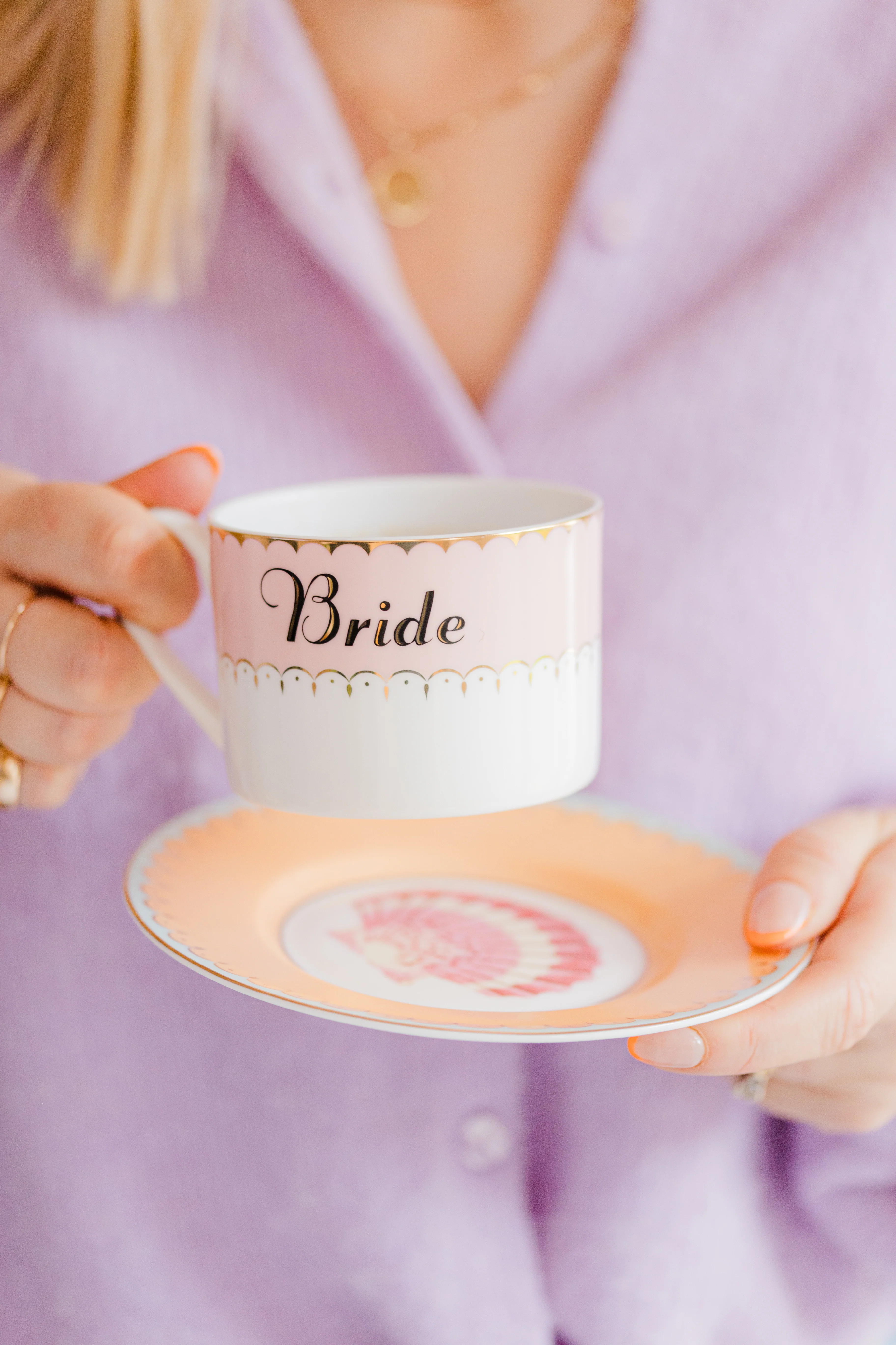 Yvonne Ellen Bride Teacup & Saucer