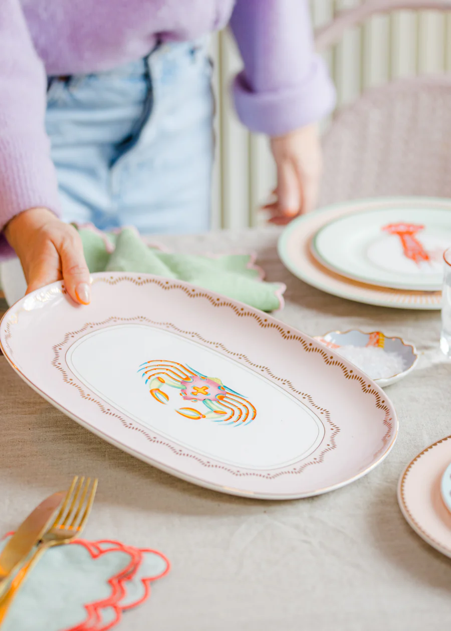 Yvonne Ellen Crab Serving Platter