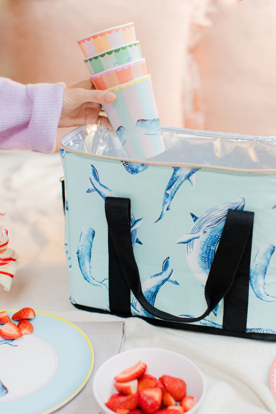 Yvonne Ellen Whale Cooler Bag