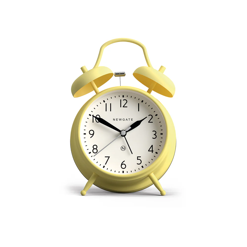 Newgate Covent Garden Alarm Clock | Yellow