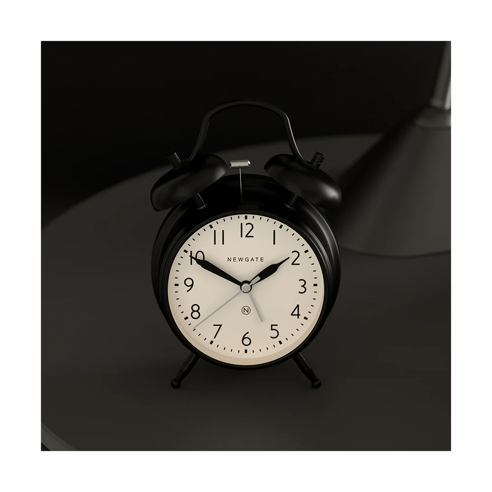 Newgate Covent Garden Alarm Clock | Black