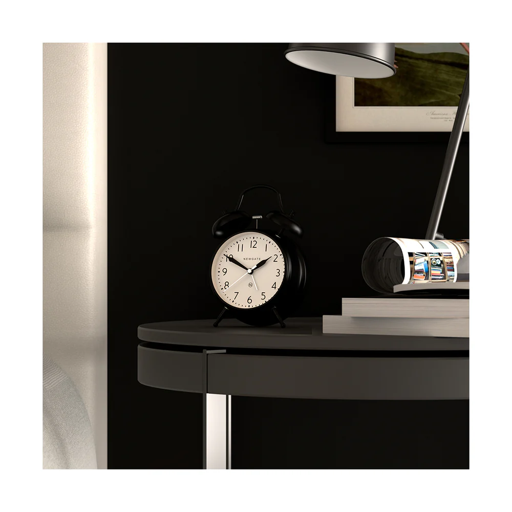 Newgate Covent Garden Alarm Clock | Black