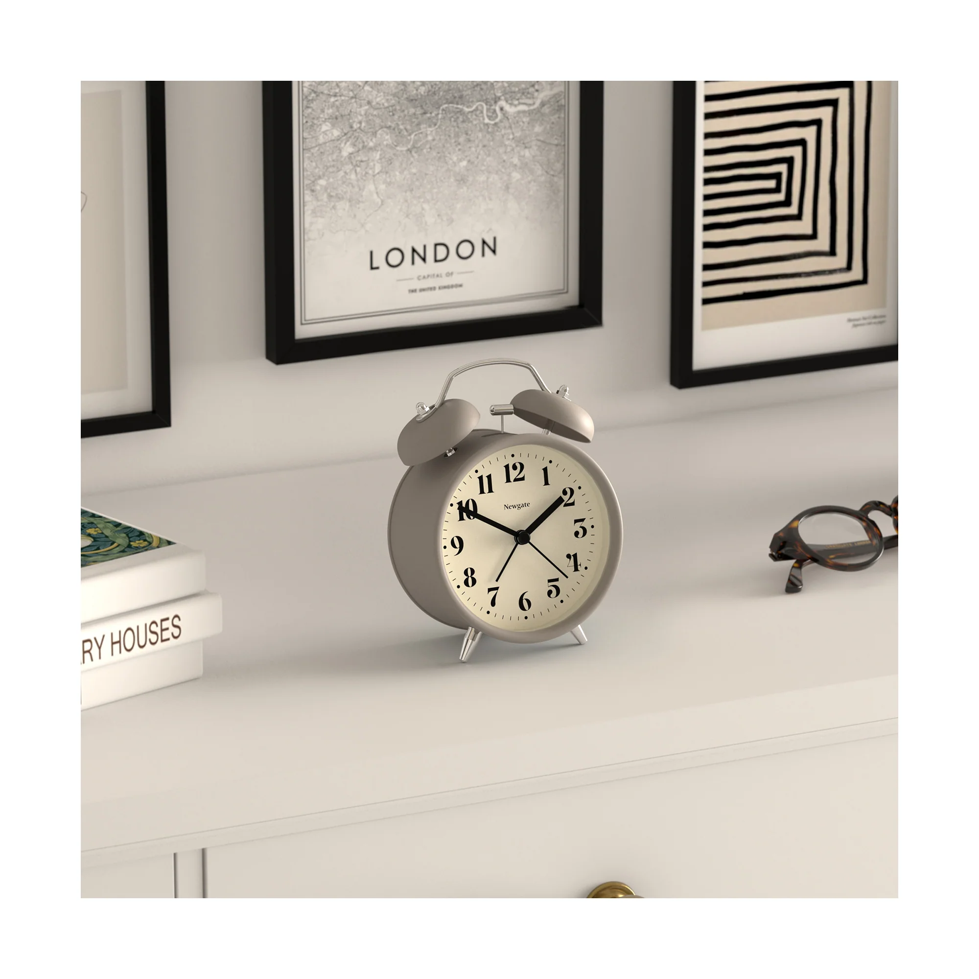 Newgate Theatre Alarm Clock | Stone