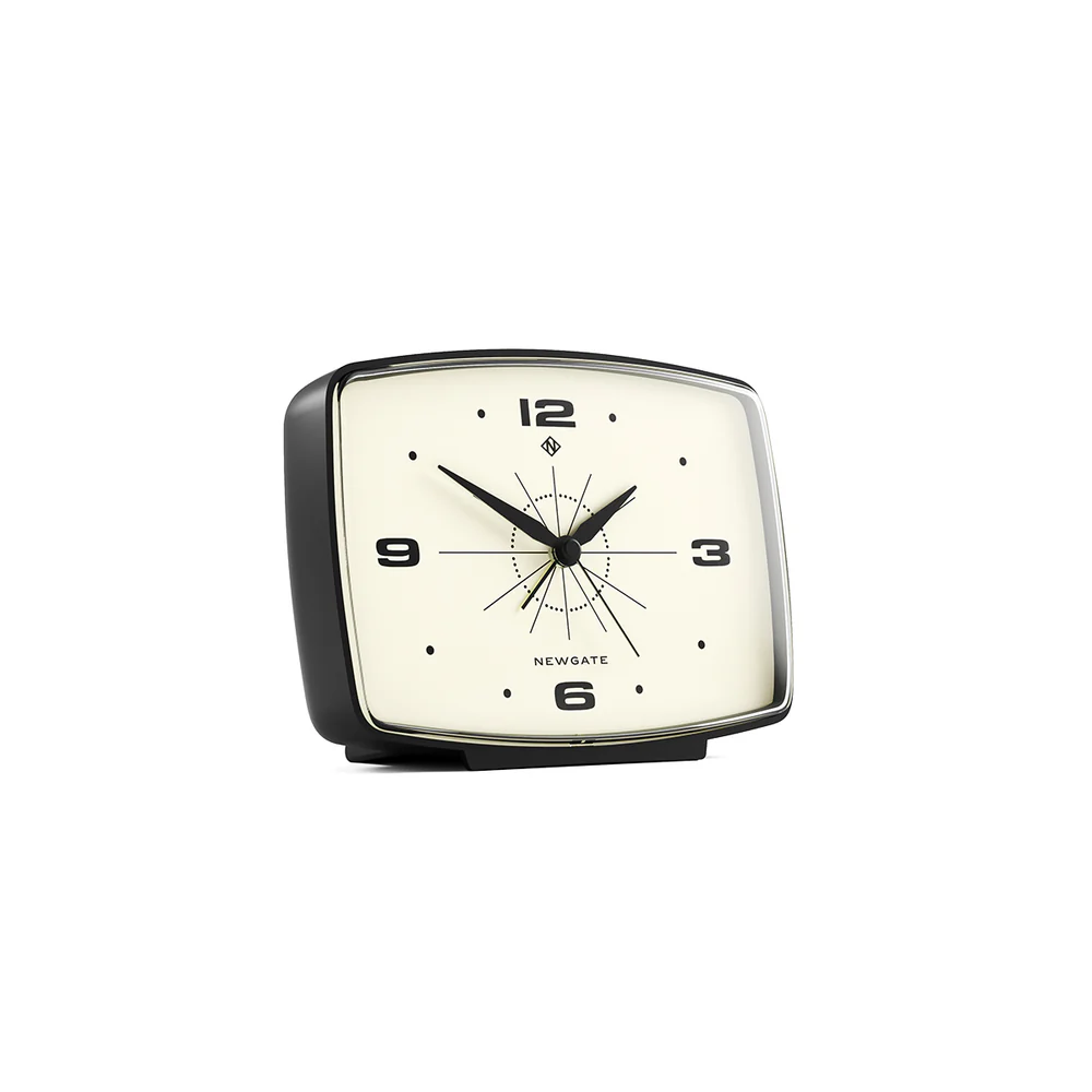 Newgate Brooklyn Alarm Clock | Black