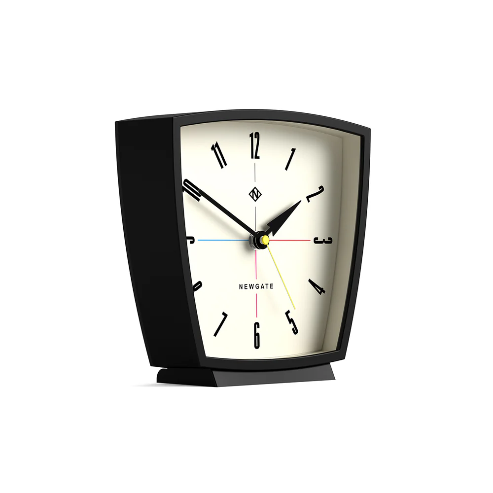 Newgate Odyssey Mantel Clock | Black