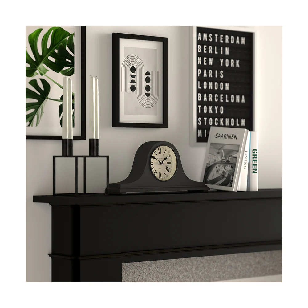 Newgate Time Machine Mantel Clock | Dark Grey