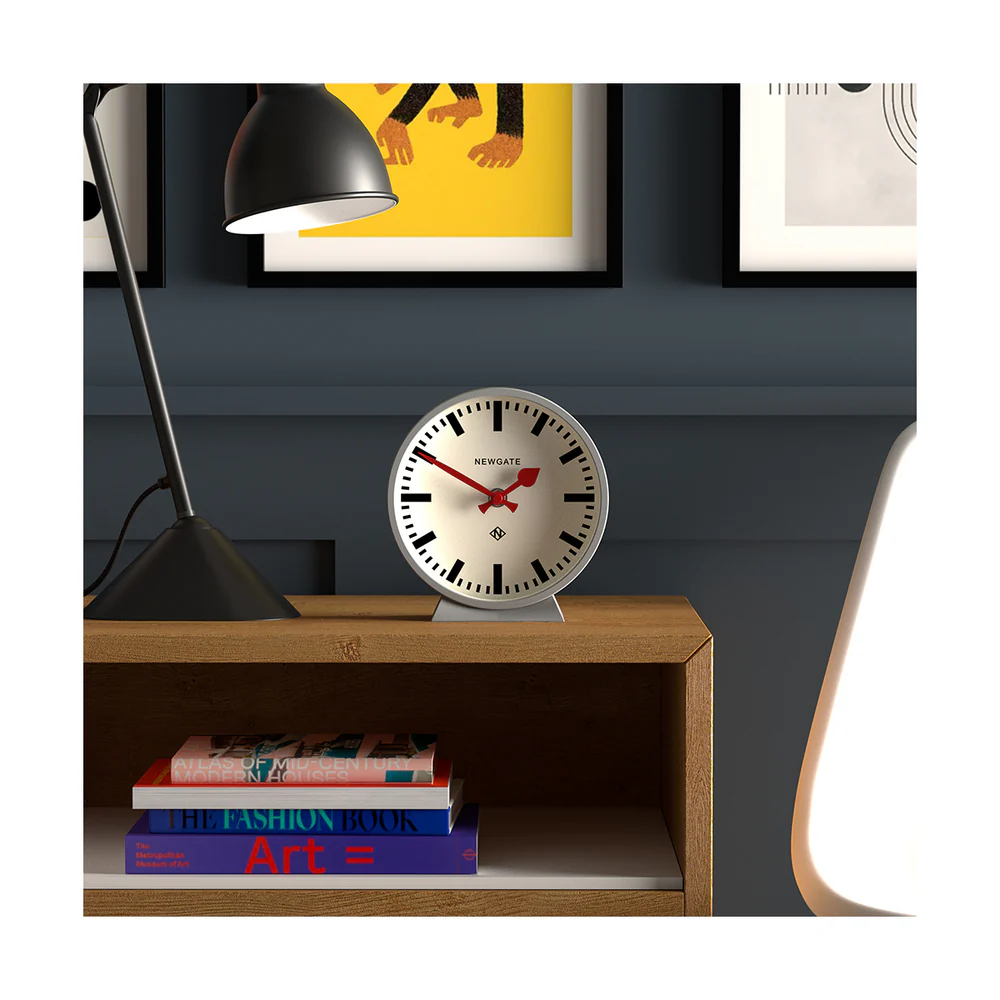 Newgate M Mantel Railway Clock | Grey