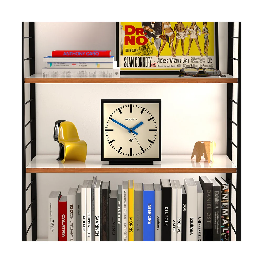 Newgate Amp Mantel Clock | Black / Blue