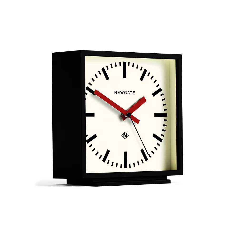 Newgate Amp Mantel Clock | Black / Red