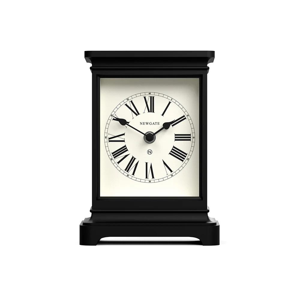 Newgate Time Lord Mantel Clock | Black