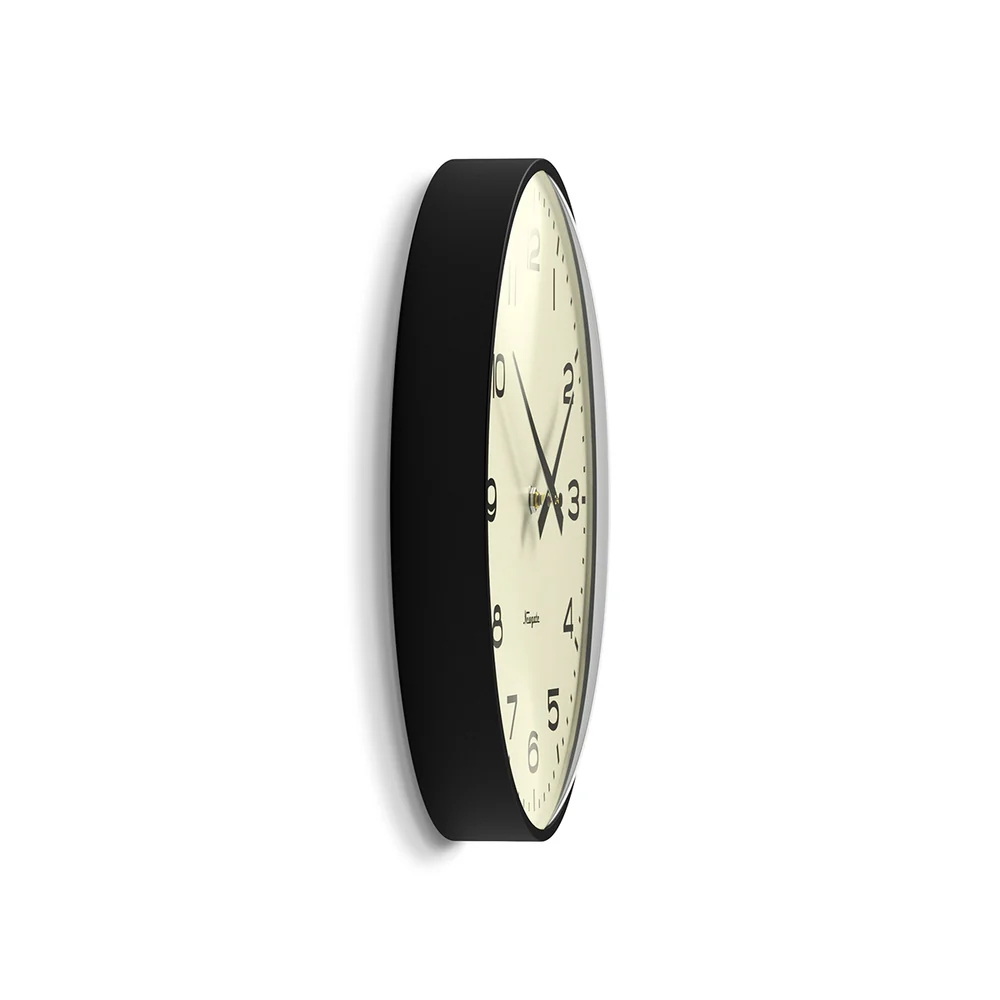 Newgate Radio City Wall Clock | Black / Harlem Dial