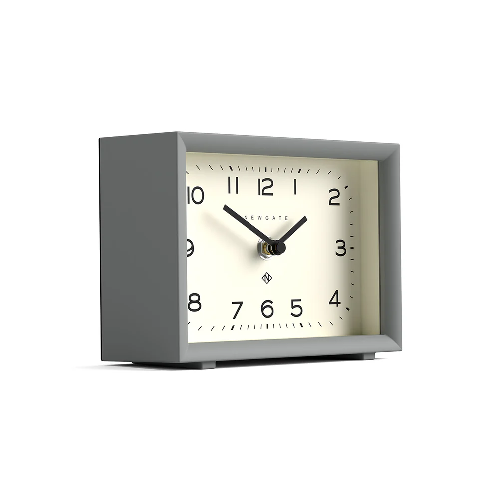 Newgate Henry Mantel Clock | Posh Grey