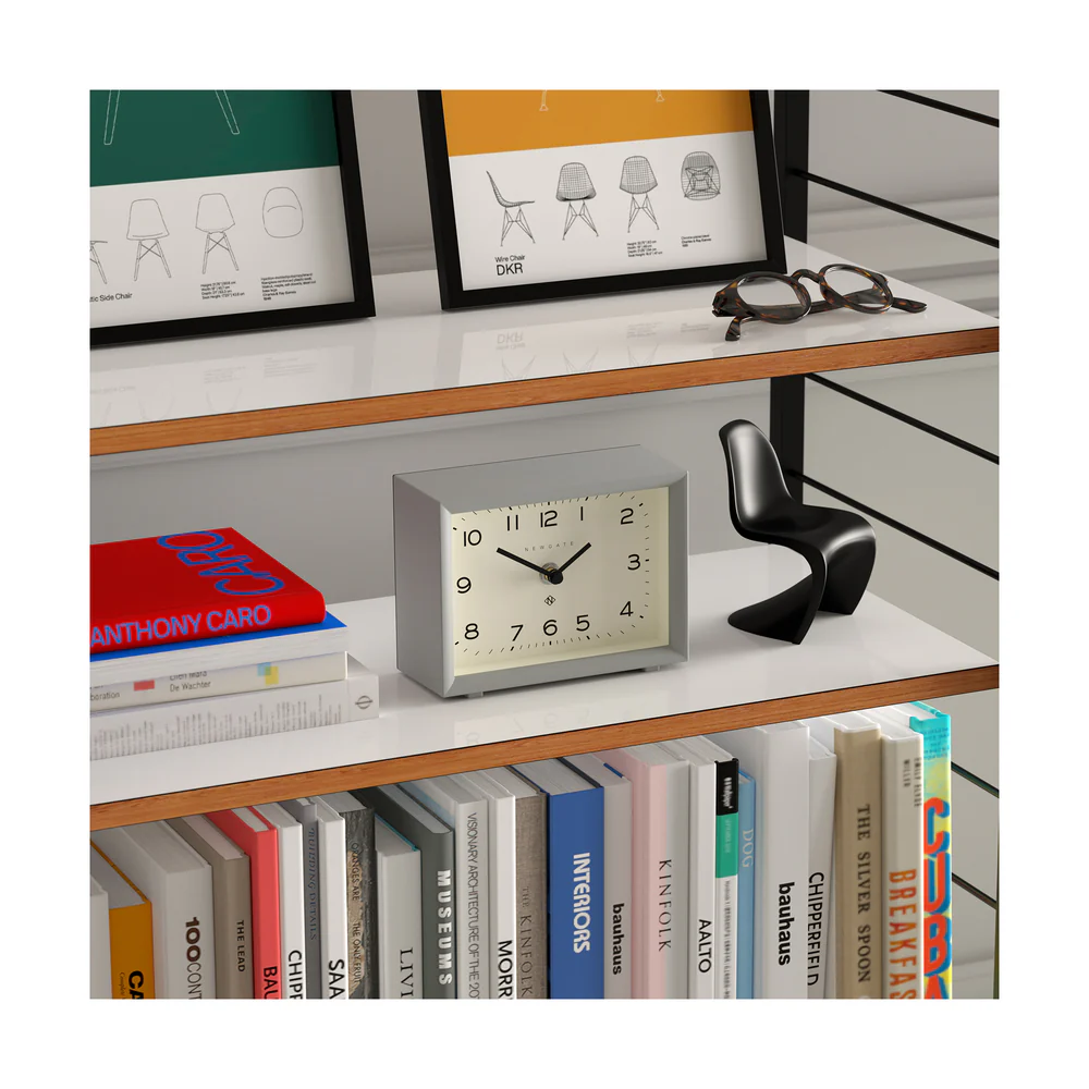 Newgate Henry Mantel Clock | Posh Grey