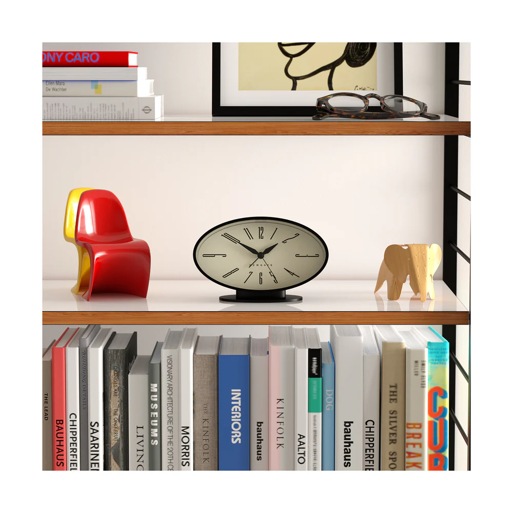 Newgate Ronnie Alarm Clock | Black