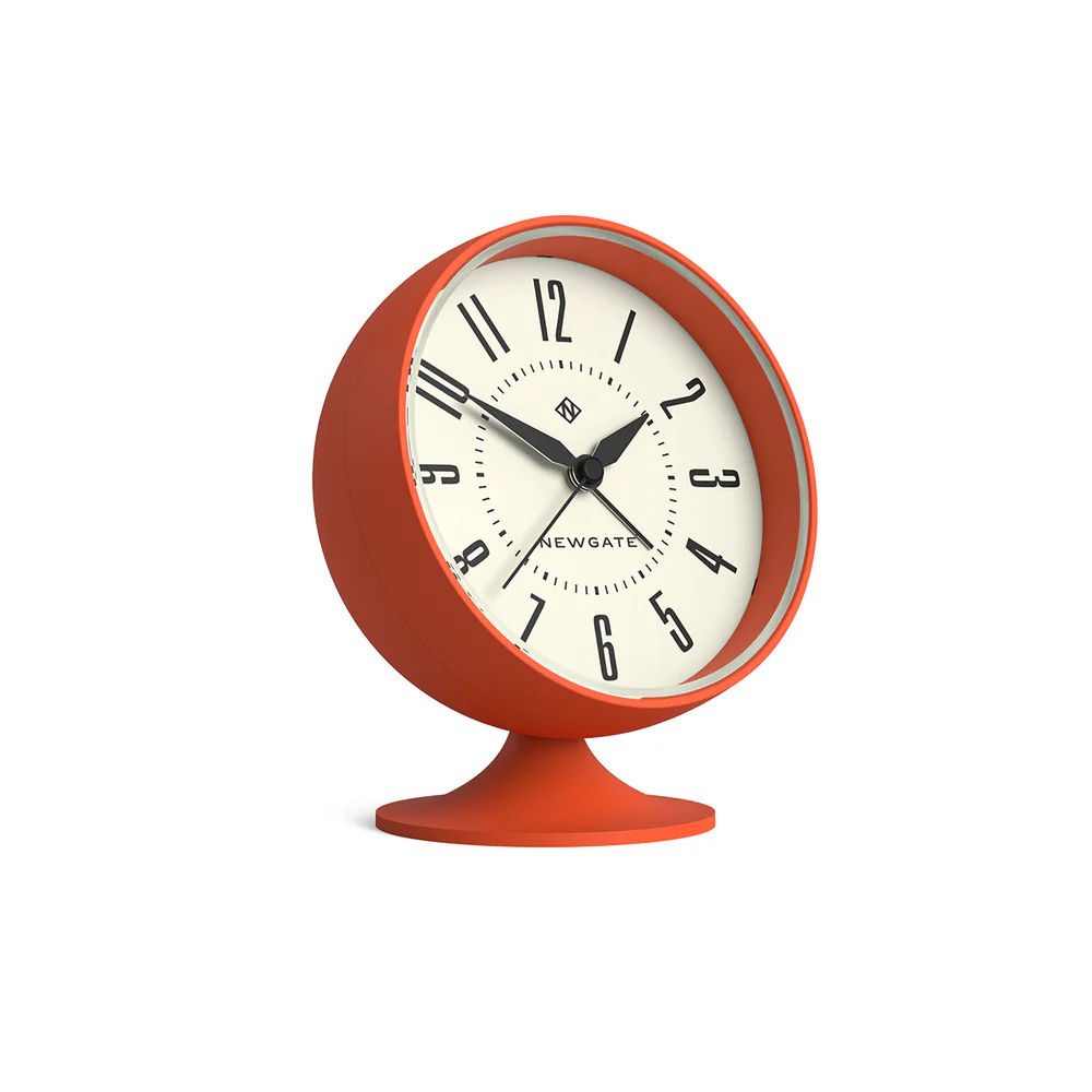 Newgate Spheric Alarm Clock | Orange