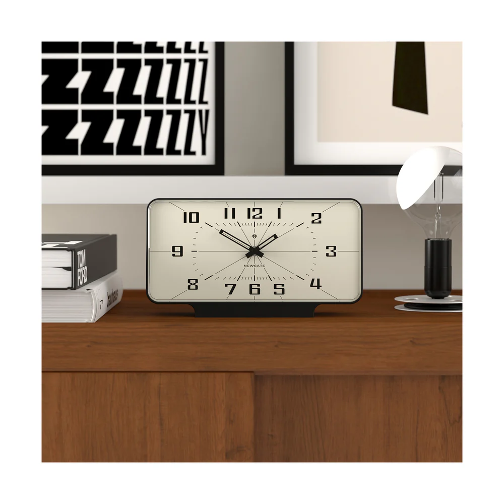 Newgate Planet Mantel Clock | Black