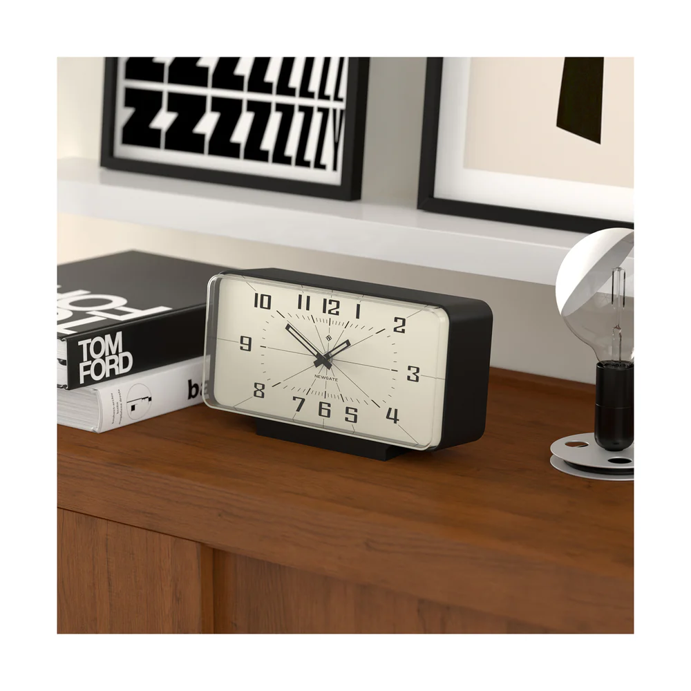 Newgate Planet Mantel Clock | Black