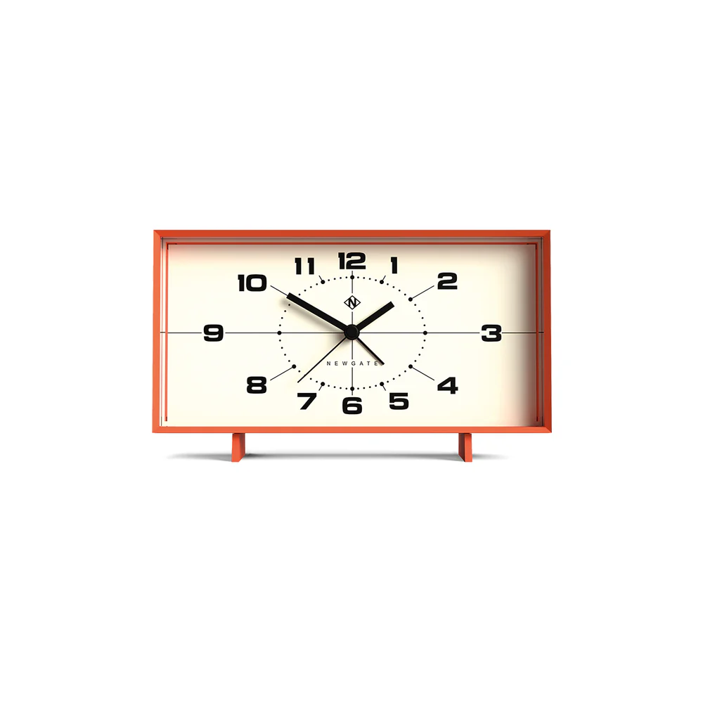 Newgate Wideboy Alarm Clock | Pumpkin Orange