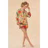 Powder Super Soft Tropical Flora & Fauna Pyjamas  - Coconut