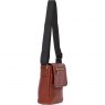 Ashwood Leather Men's Cross Body Flap Bag Tan PL44