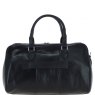 Ashwood Leather Duffle Weekender Bag Black PL47