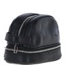 Ashwood Leather Men's Zip Wash Bag Black PL41