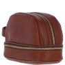 Ashwood Leather Men's Zip Wash Bag Tan PL41