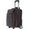 Ashwood Leather Business Trolley Bag Brown PL51