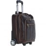 Ashwood Leather Business Trolley Bag Brown PL51