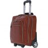 Ashwood Leather Business Trolley Bag Tan PL51