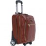 Ashwood Leather Business Trolley Bag Tan PL51