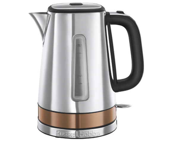 Russell Hobbs Luna Copper Accents Quiet Boil Kettle