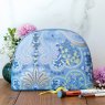 Sara Miller Savannah Blue Large Cosmetic Bag