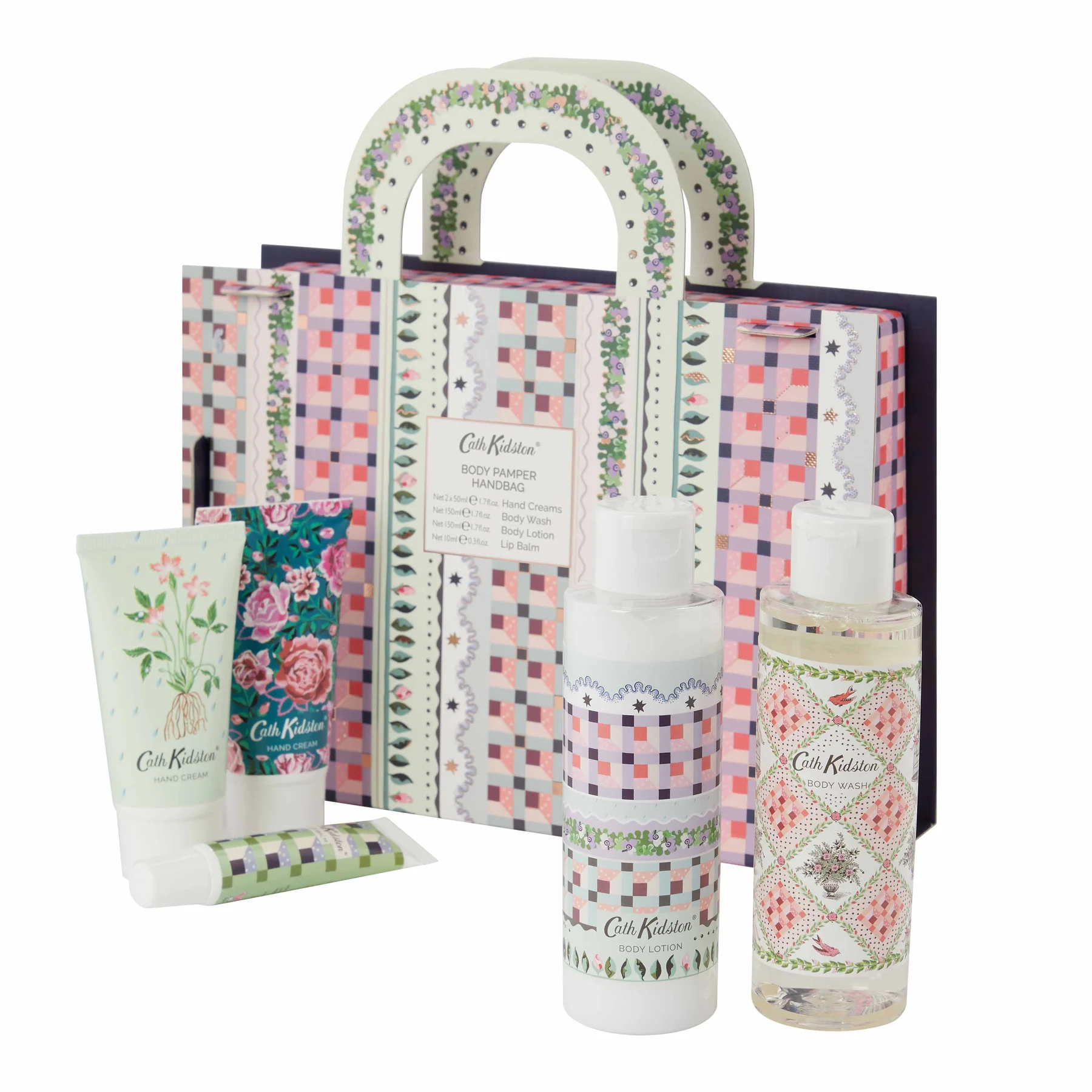 Cath Kidston Roots & Raindrops Body Pamper Handbag Gift Set