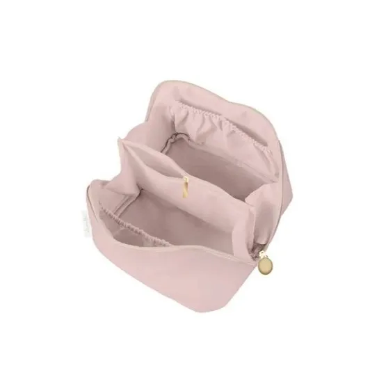 Danielle Creations Pink Flat Lay Triangle Bag