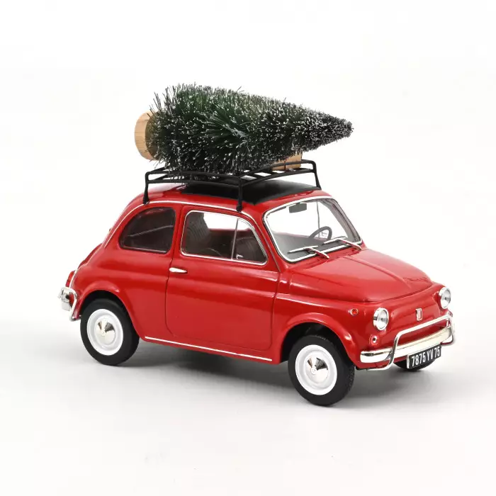 Norev Fiat 500 L 1968 Red Christmas 1:18