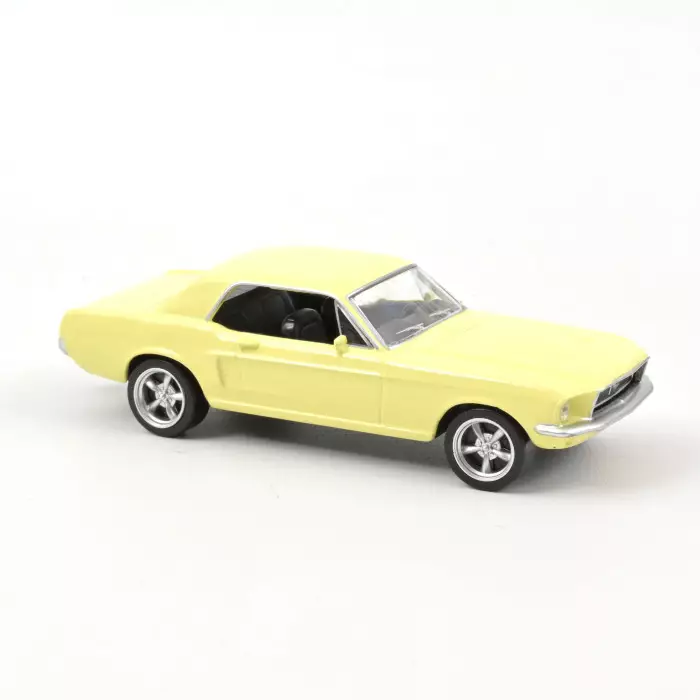 Norev Ford Mustang 1968 Yellow & Airstream Caravan Jet Car 1:43